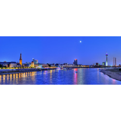 Rheinpanorama Düsseldorf in...